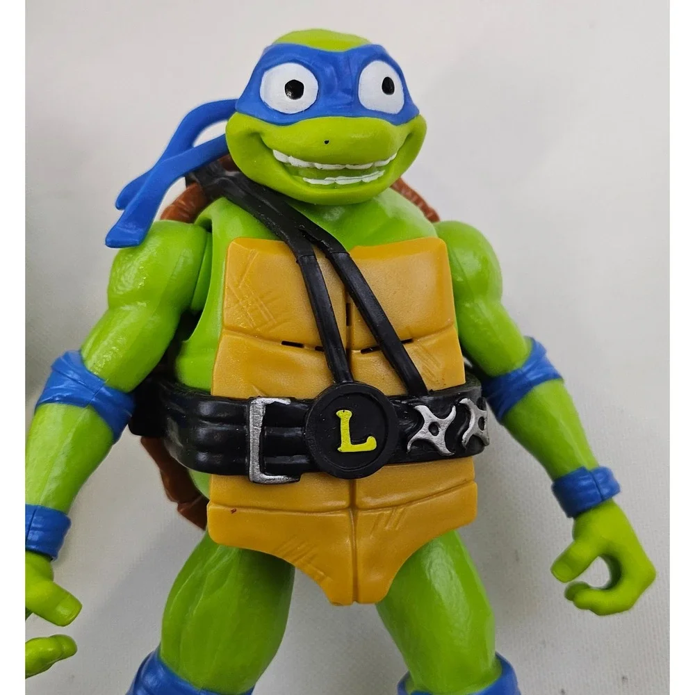 Playmates TMNT Mutant Mayhem Figure Lot Leonardo Raphael Michelangelo 2023 83350